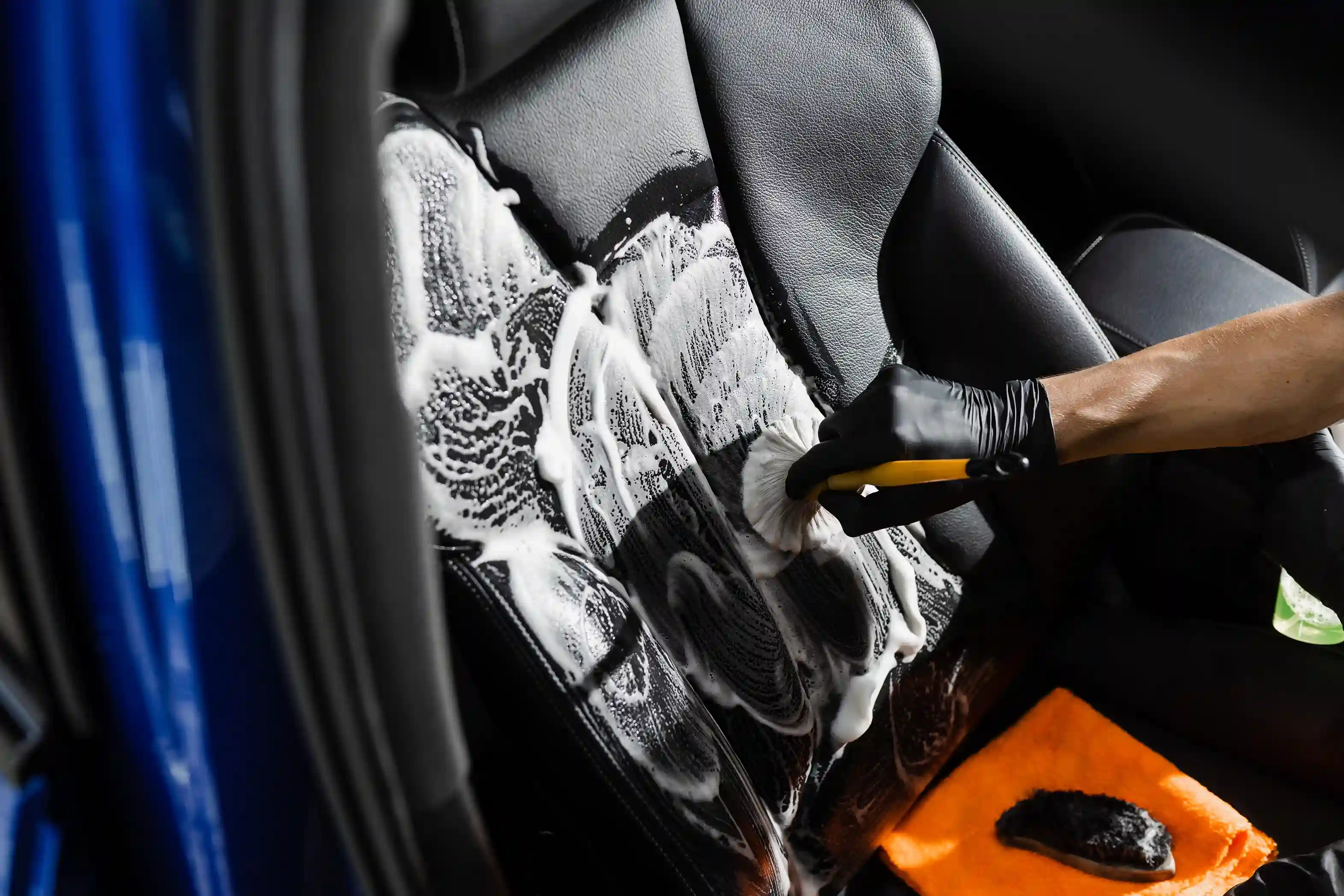 Professional detailing workspace